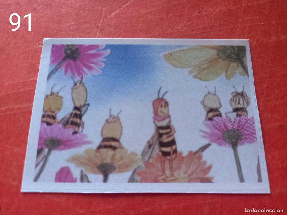 Coleccionismo cromos antiguos: Cromo n.91 Abeja maya RBA - Foto 1