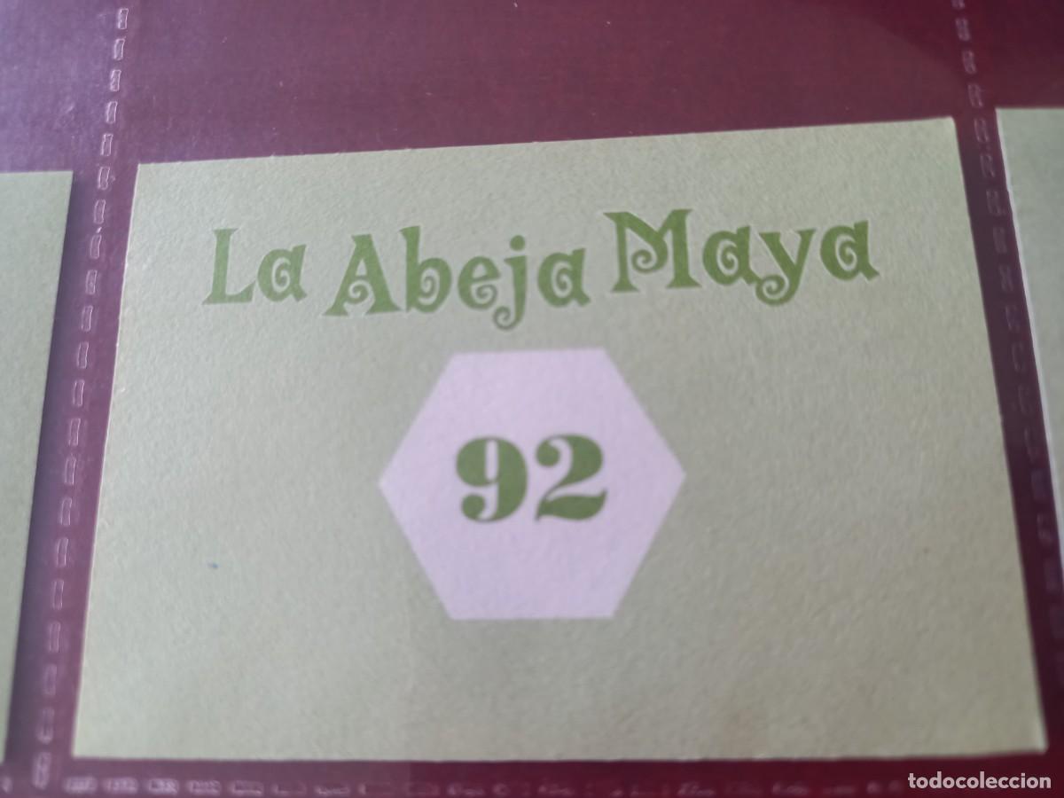 Coleccionismo cromos antiguos: Cromo n.92 Abeja maya RBA - Foto 2