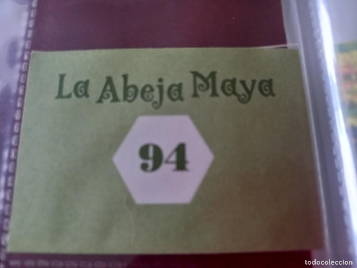 Coleccionismo cromos antiguos: Cromo n.94 Abeja maya RBA - Foto 2