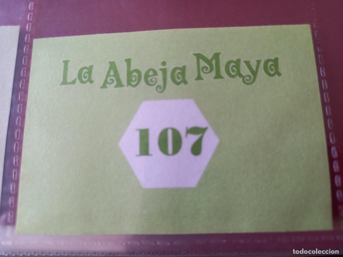Coleccionismo cromos antiguos: Cromo n.107 Abeja maya RBA - Foto 2