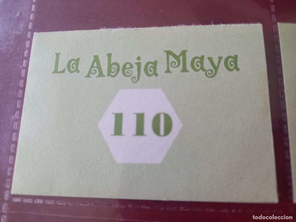 Coleccionismo cromos antiguos: Cromo n.110 Abeja maya RBA - Foto 2