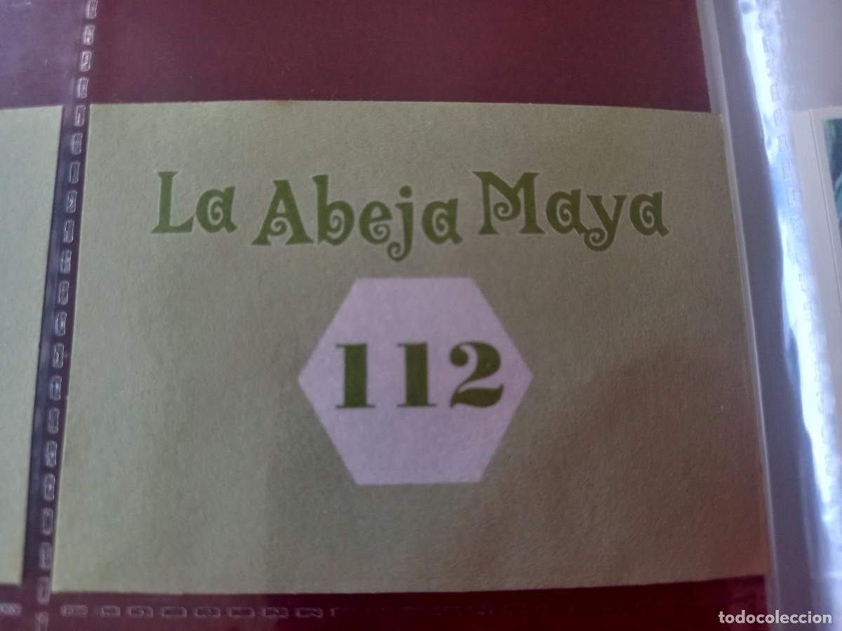 Coleccionismo cromos antiguos: Cromo n.112 Abeja maya RBA - Foto 2