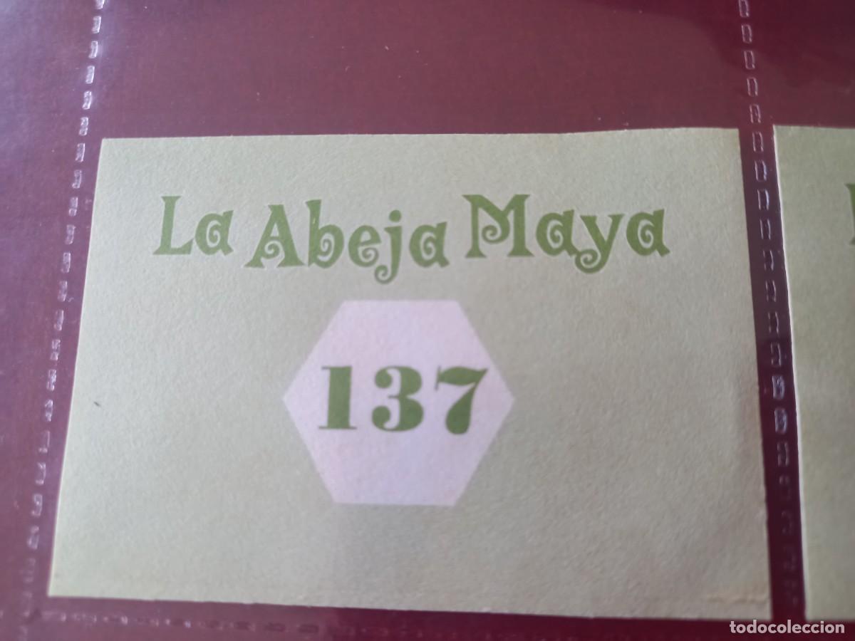 Coleccionismo cromos antiguos: Cromo n.137 Abeja maya RBA - Foto 2