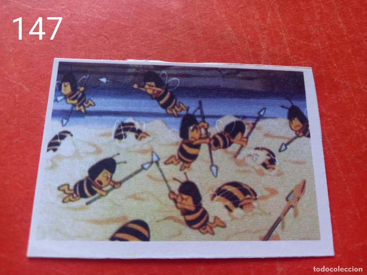 Coleccionismo cromos antiguos: Cromo n.147 Abeja maya RBA - Foto 1