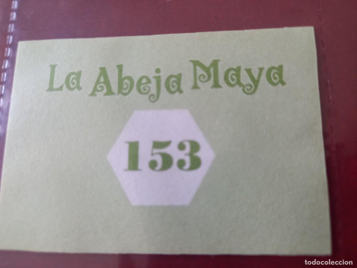 Coleccionismo cromos antiguos: Cromo n.153 Abeja maya RBA - Foto 2