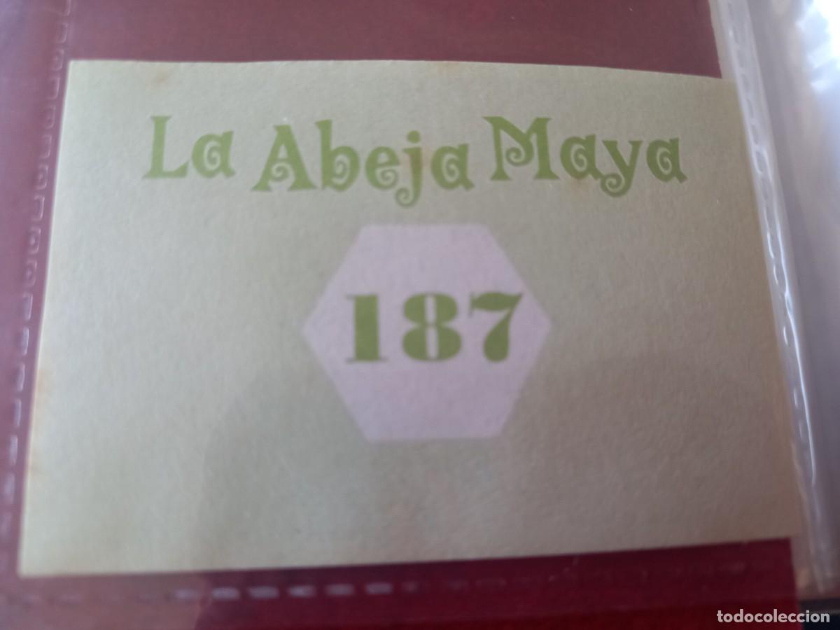 Coleccionismo cromos antiguos: Cromo n.187 Abeja maya RBA - Foto 2