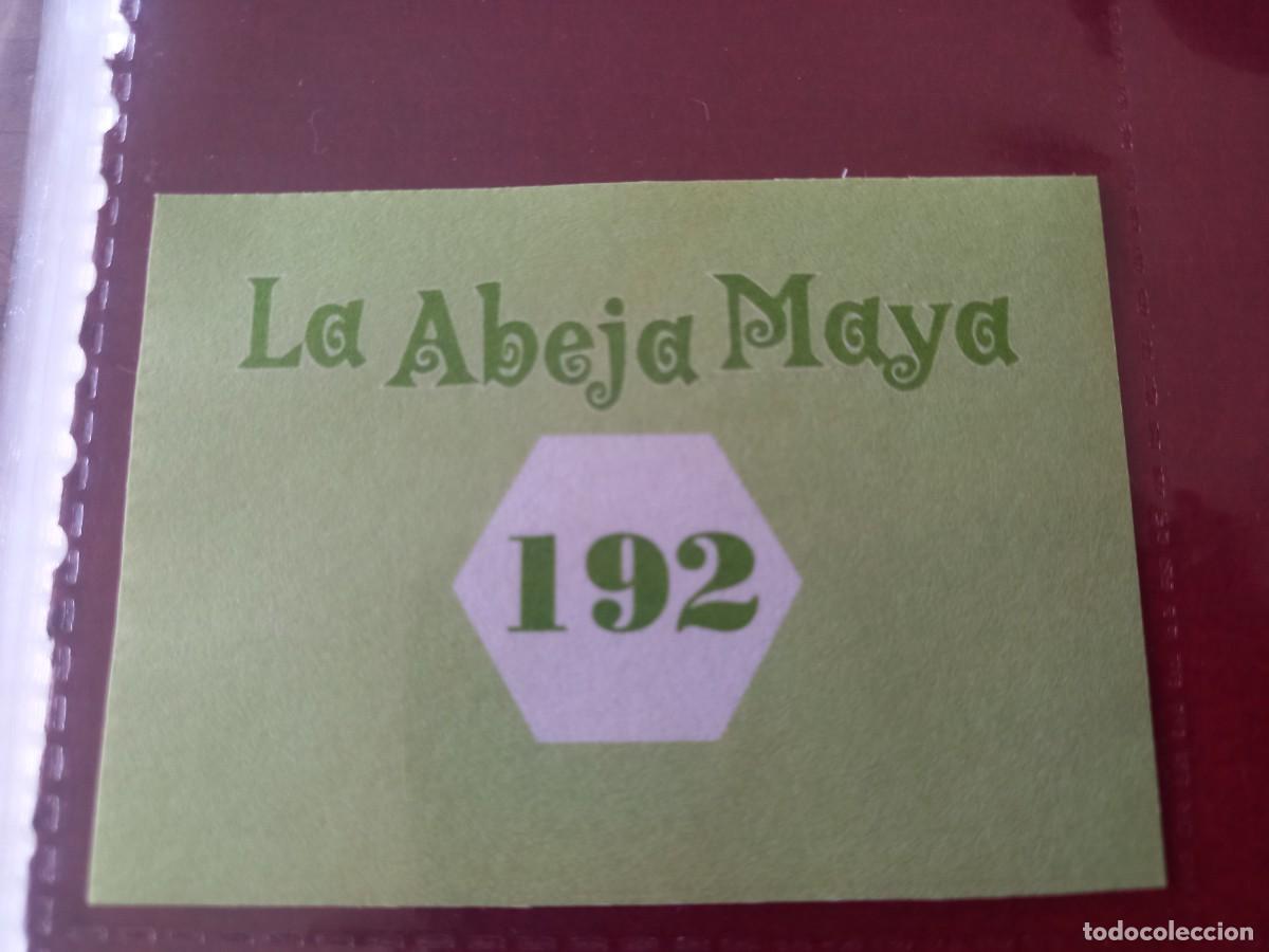 Coleccionismo cromos antiguos: Cromo n.192 Abeja maya RBA - Foto 2
