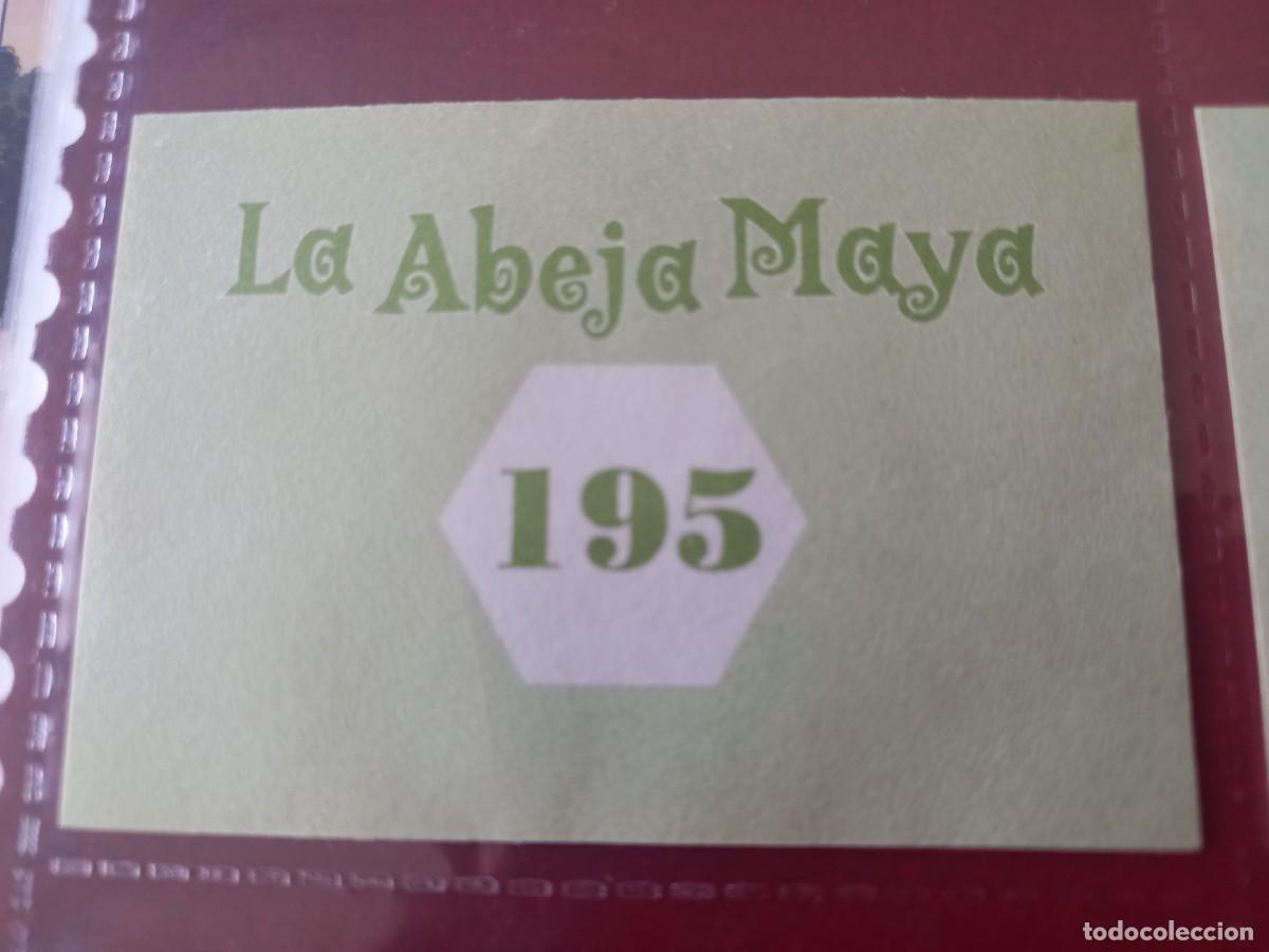 Coleccionismo cromos antiguos: Cromo n.195 Abeja maya RBA - Foto 2