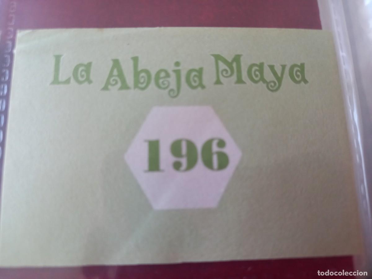 Coleccionismo cromos antiguos: Cromo n.196 Abeja maya RBA - Foto 2