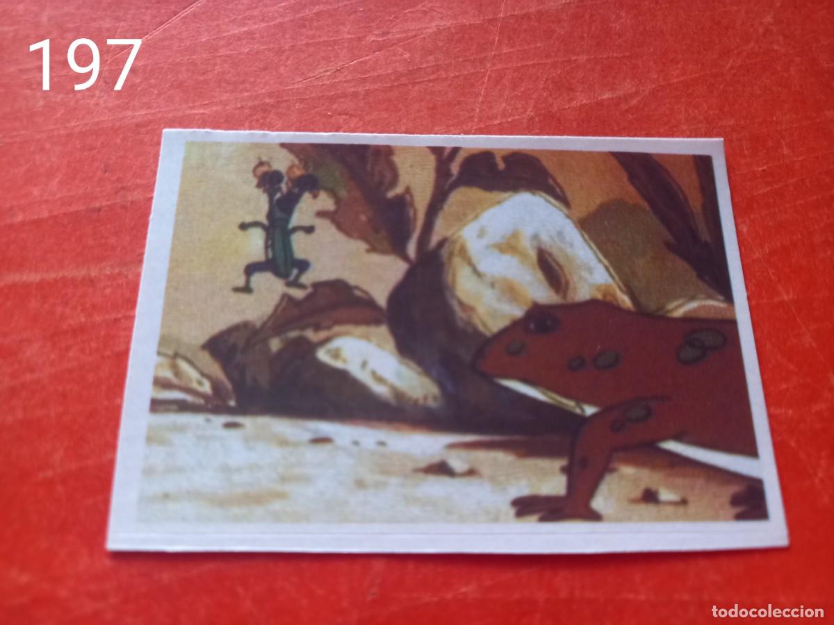 Coleccionismo cromos antiguos: Cromo n.197 Abeja maya RBA - Foto 1