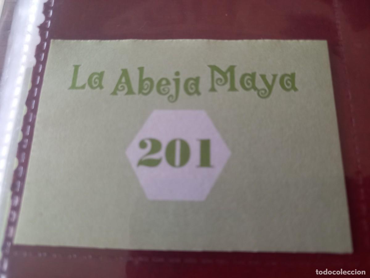 Coleccionismo cromos antiguos: Cromo n.201 Abeja maya RBA - Foto 2