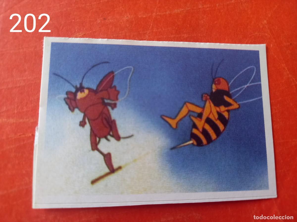 Coleccionismo cromos antiguos: Cromo n.202 Abeja maya RBA - Foto 1