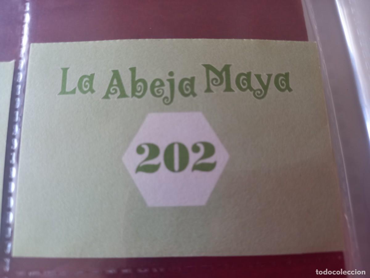 Coleccionismo cromos antiguos: Cromo n.202 Abeja maya RBA - Foto 2