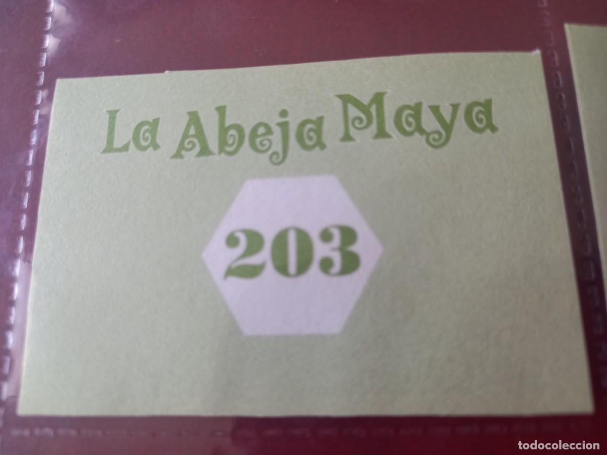 Coleccionismo cromos antiguos: Cromo n.203 Abeja maya RBA - Foto 2