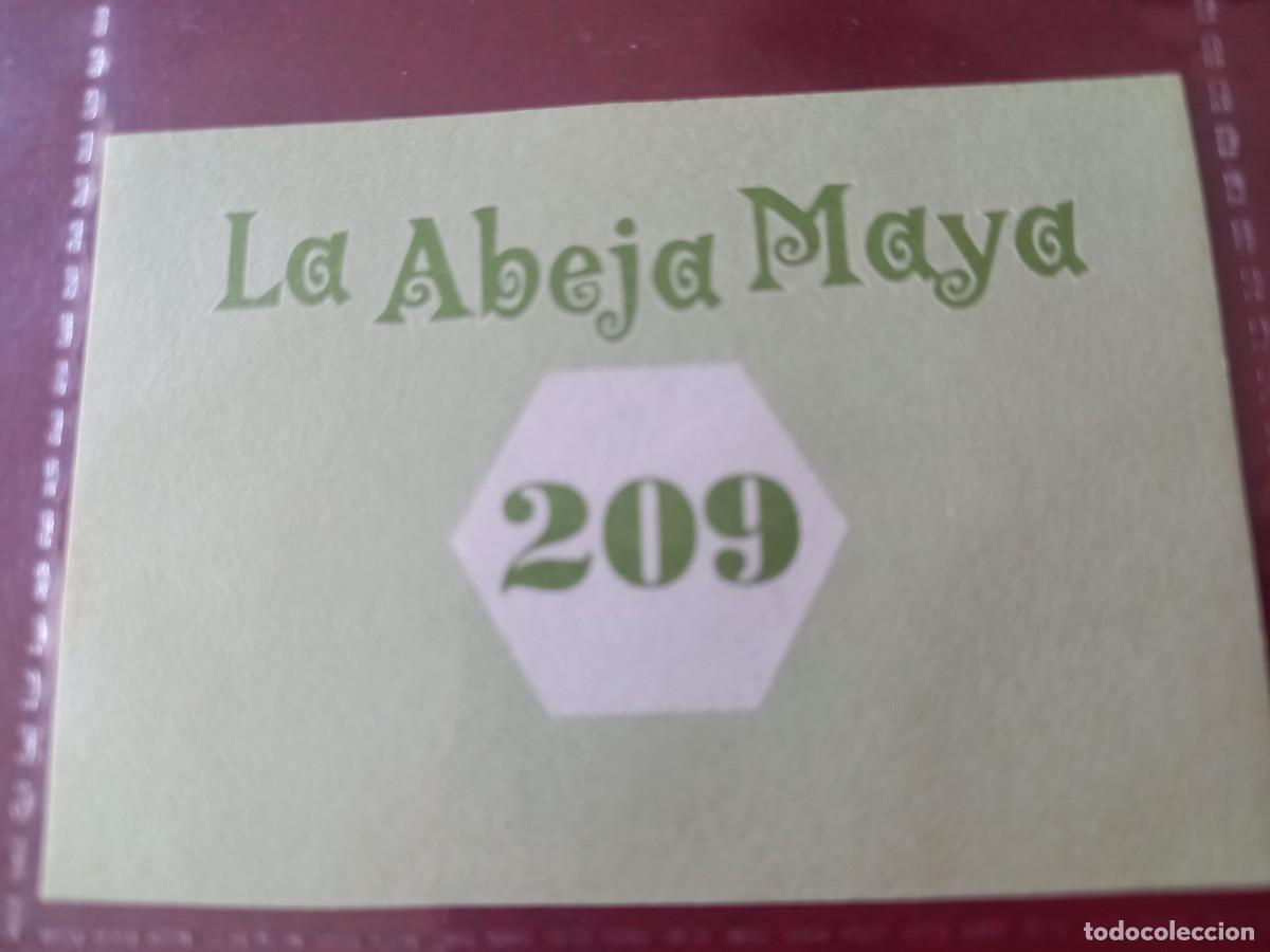 Coleccionismo cromos antiguos: Cromo n.209 Abeja maya RBA - Foto 2