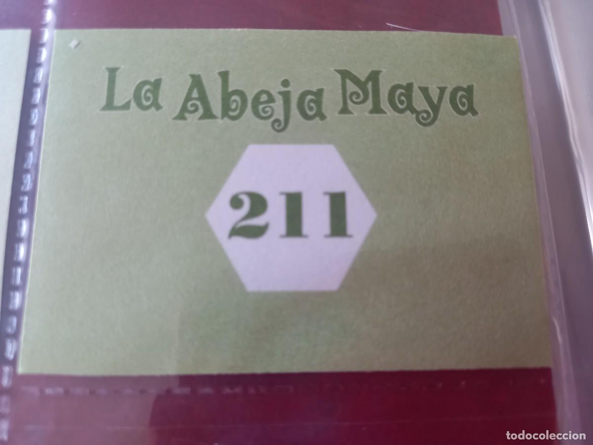 Coleccionismo cromos antiguos: Cromo n.211 Abeja maya RBA - Foto 2