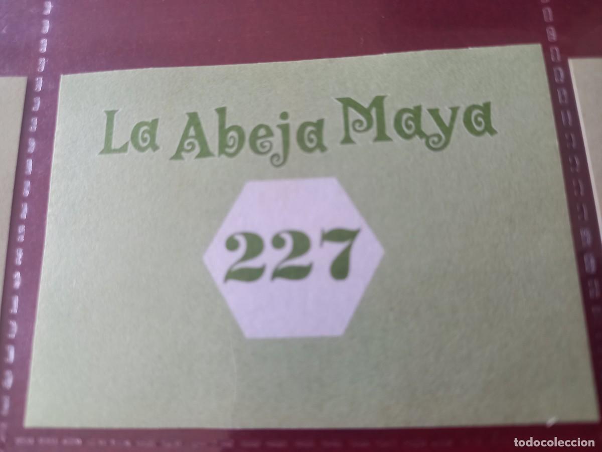 Coleccionismo cromos antiguos: Cromo n.227 Abeja maya RBA - Foto 2