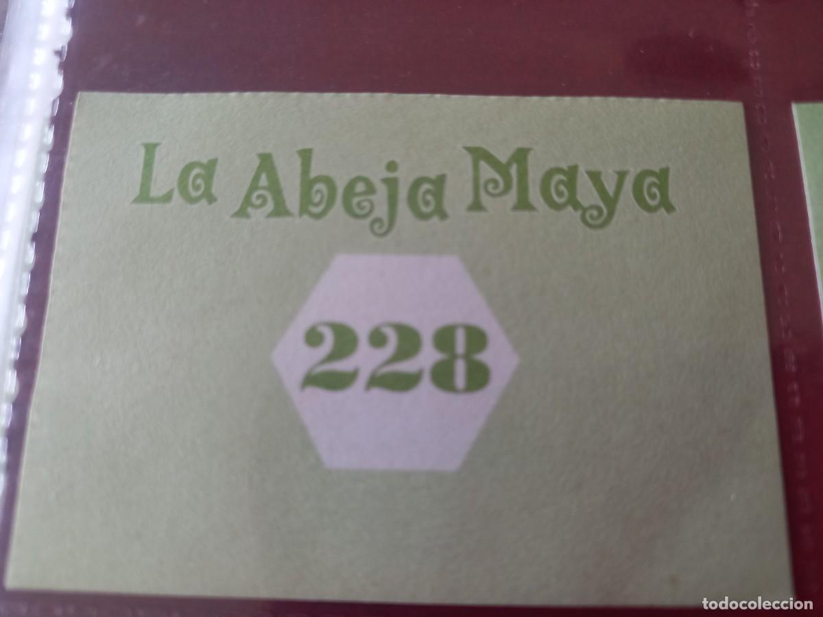 Coleccionismo cromos antiguos: Cromo n.228 Abeja maya RBA - Foto 2