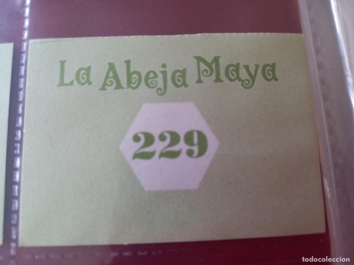 Coleccionismo cromos antiguos: Cromo n.229 Abeja maya RBA - Foto 2