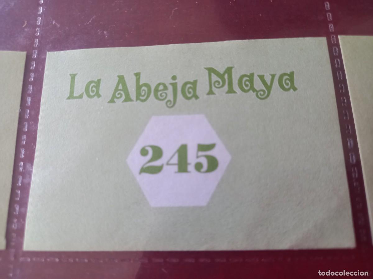 Coleccionismo cromos antiguos: Cromo n.245 Abeja maya RBA - Foto 2
