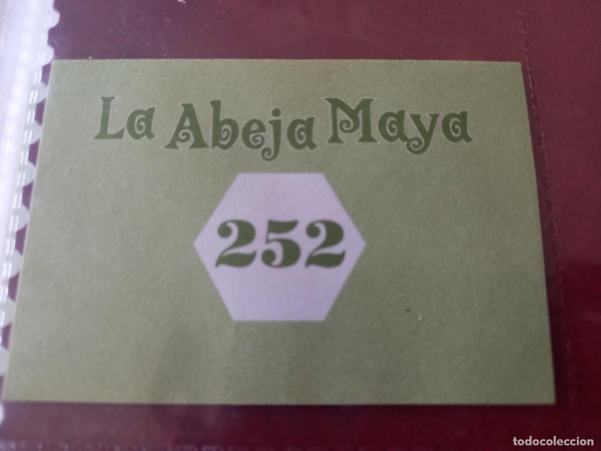 Coleccionismo cromos antiguos: Cromo n.252 Abeja maya RBA - Foto 2