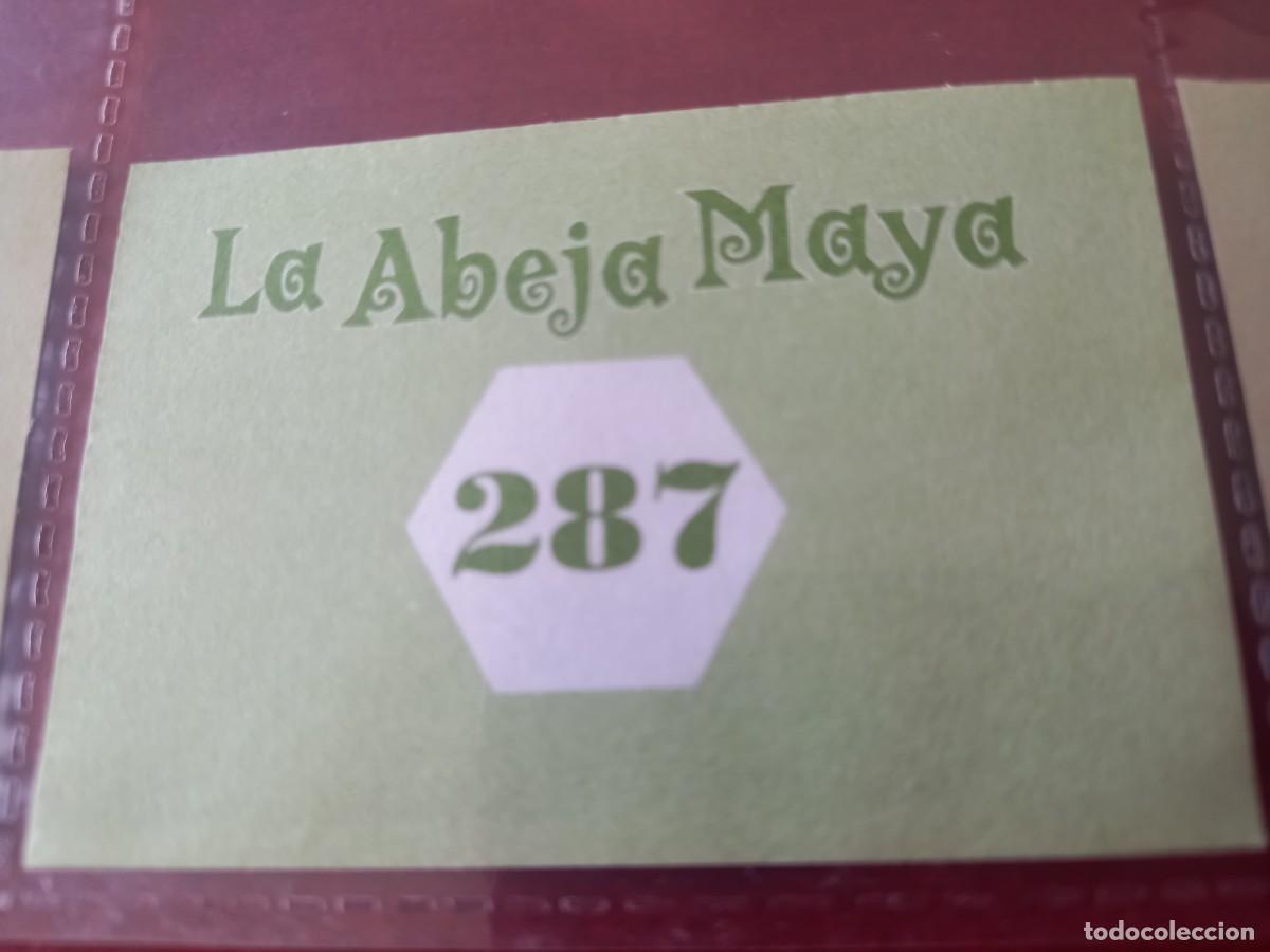 Coleccionismo cromos antiguos: Cromo n.287 Abeja maya RBA - Foto 2