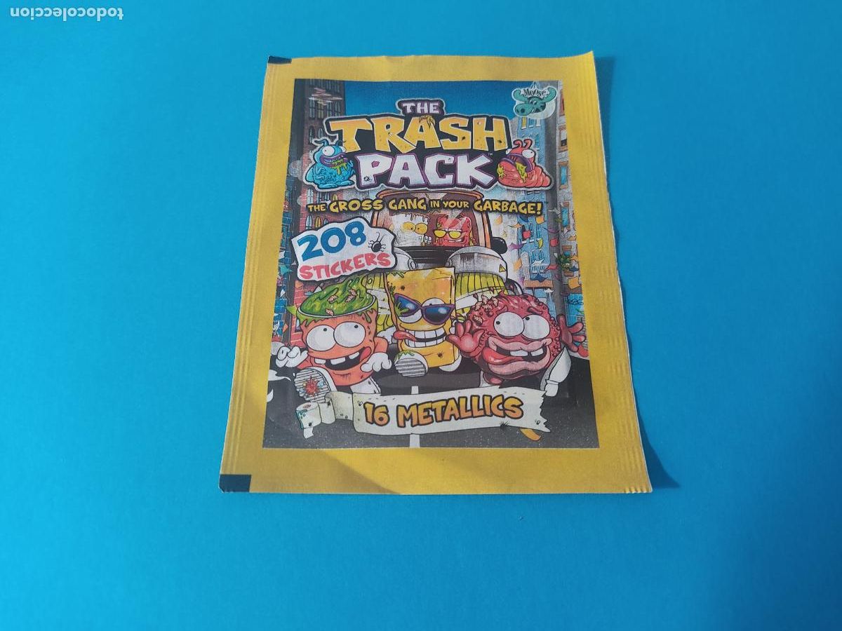 Coleccionismo cromos antiguos: SOBRE DE CROMOS SIN ABRIR DE THE TRASH PACK DE GIRO-MAX - Foto 1