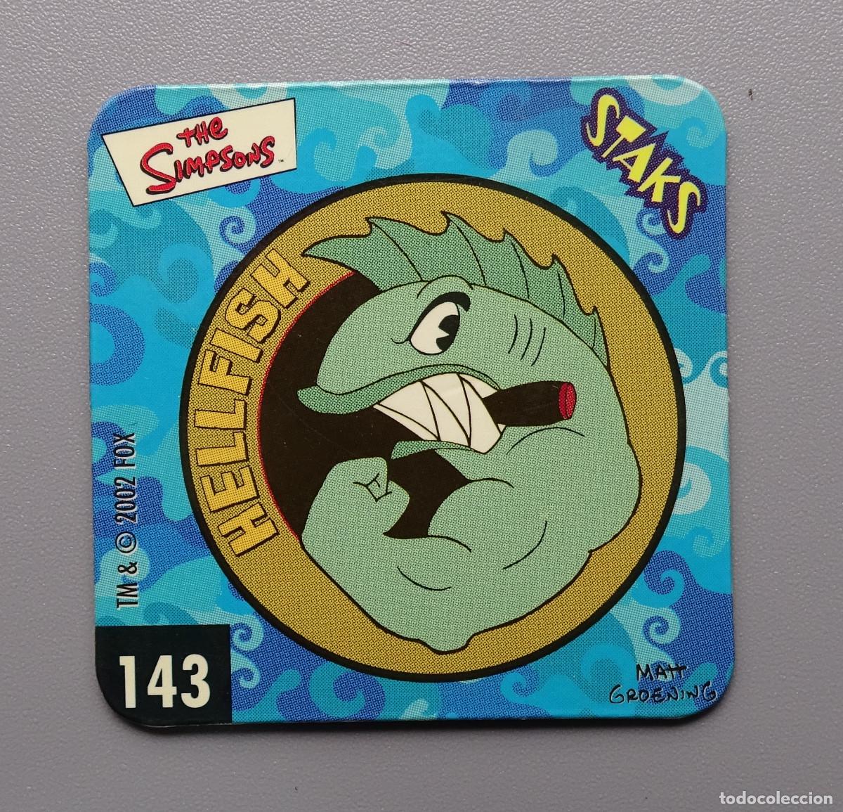 Coleccionismo cromos antiguos: Cromo Stack Stacks Stak Staks Los Simpson - Panini - N&ordm; 143 - Foto 1