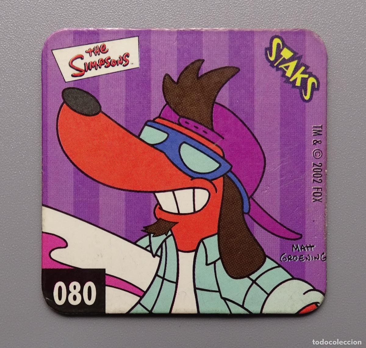 Coleccionismo cromos antiguos: Cromo Stack Stacks Stak Staks Los Simpson - Panini - N&ordm; 080 - Foto 1