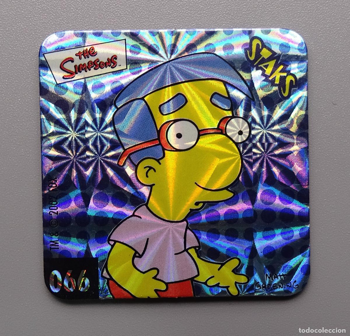Coleccionismo cromos antiguos: Cromo Stack Stacks Stak Staks Los Simpson - Panini - N&ordm; 066 - Foto 1