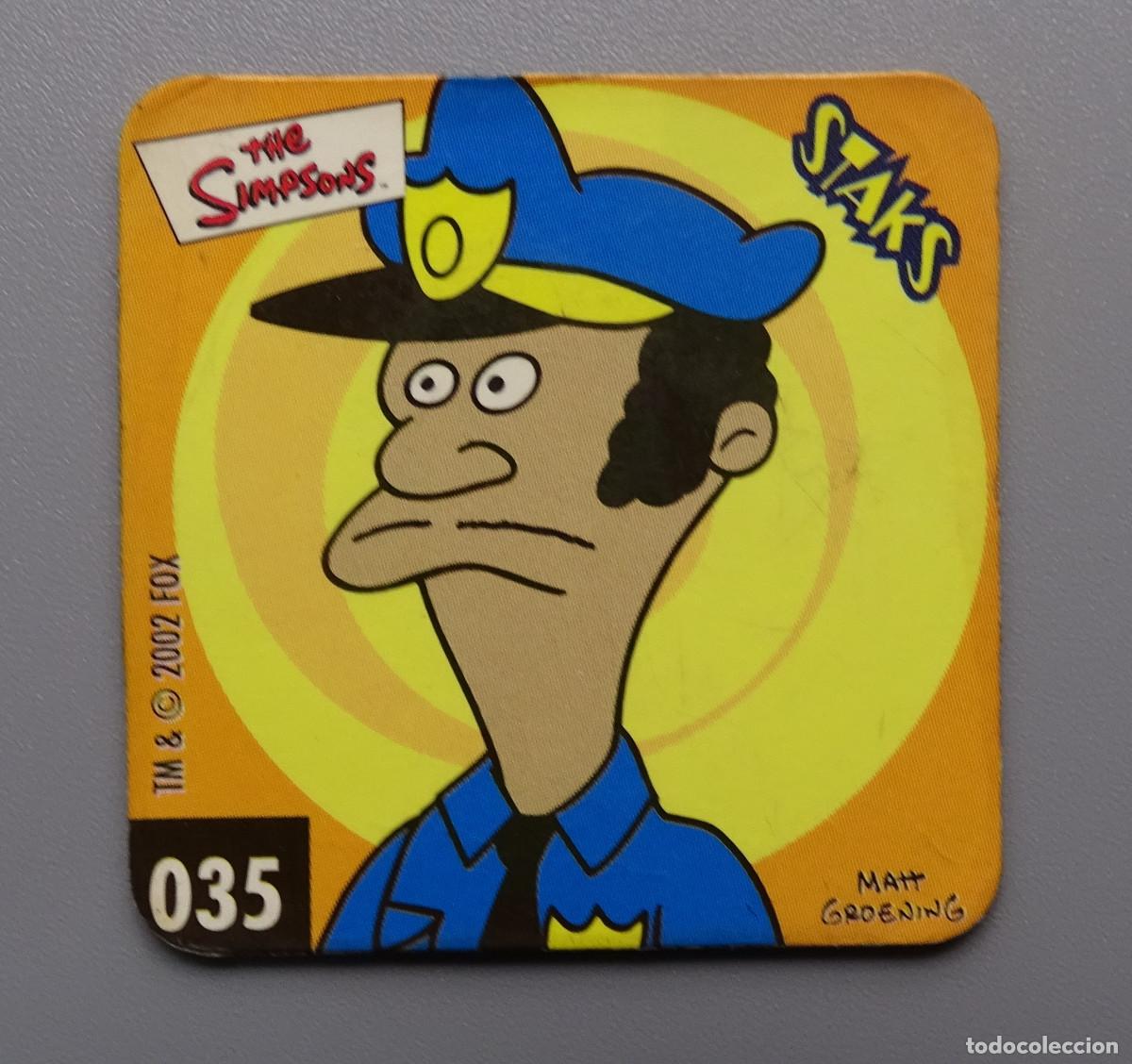 Coleccionismo cromos antiguos: Cromo Stack Stacks Stak Staks Los Simpson - Panini - N&ordm; 035 - Foto 1