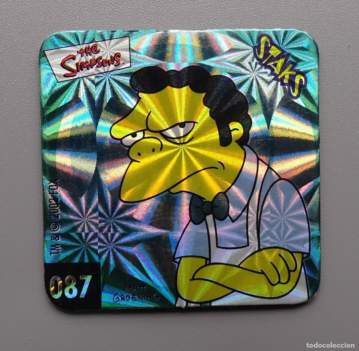 Coleccionismo cromos antiguos: Cromo Stack Stacks Stak Staks Los Simpson - Panini - N&ordm; 087 - Foto 1
