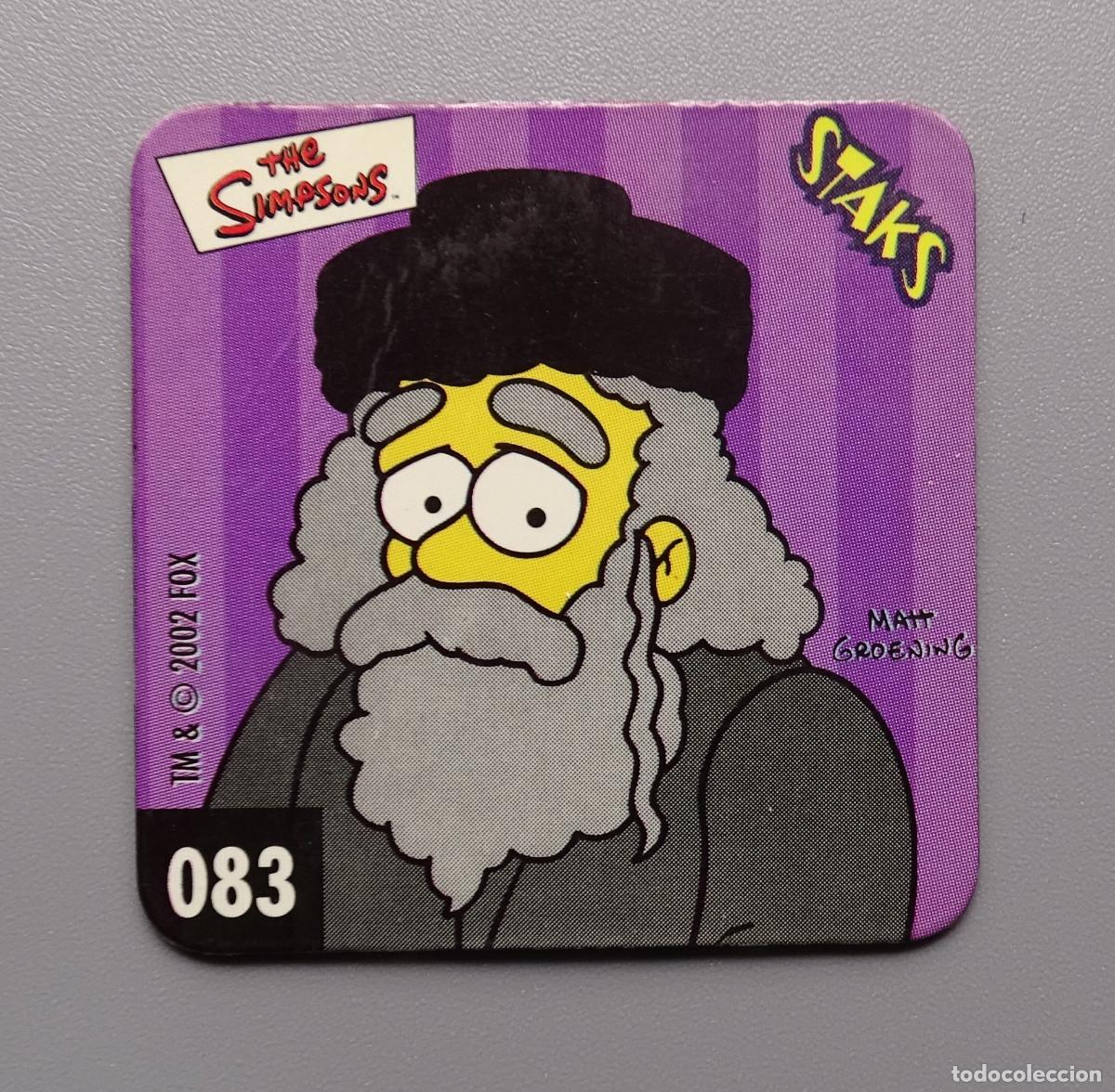 Coleccionismo cromos antiguos: Cromo Stack Stacks Stak Staks Los Simpson - Panini - N&ordm; 083 - Foto 1