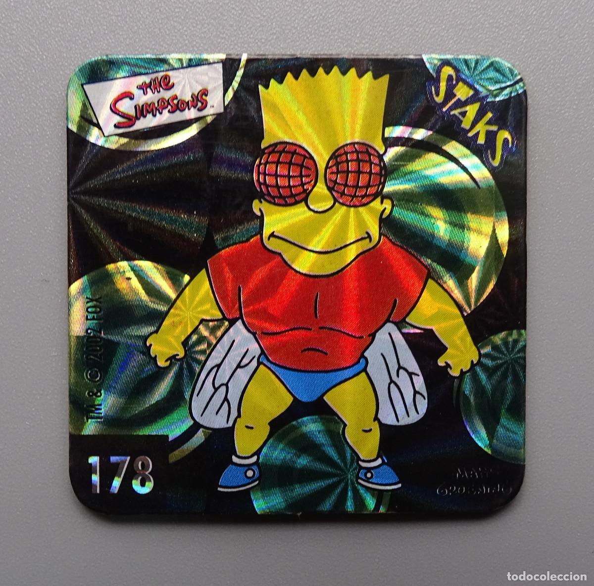 Coleccionismo cromos antiguos: Cromo Stack Stacks Stak Staks Los Simpson - Panini - N&ordm; 178 - Foto 1