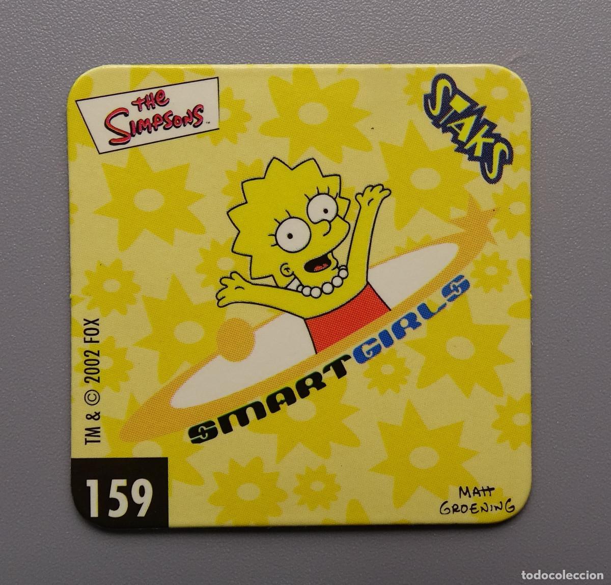 Coleccionismo cromos antiguos: Cromo Stack Stacks Stak Staks Los Simpson - Panini - N&ordm; 159 - Foto 1
