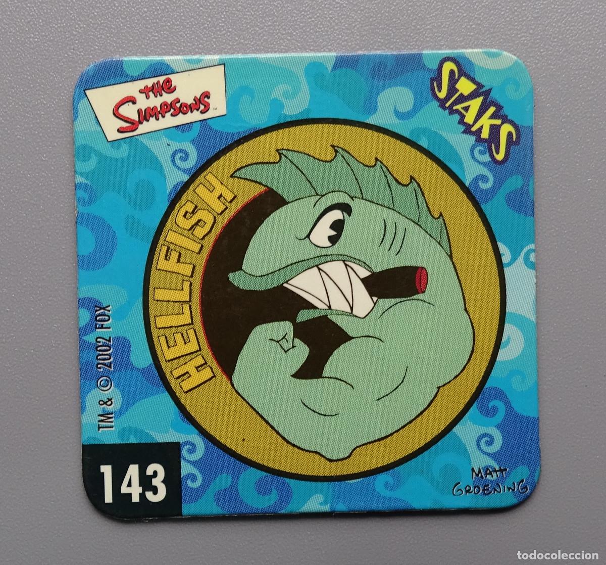 Coleccionismo cromos antiguos: Cromo Stack Stacks Stak Staks Los Simpson - Panini - N&ordm; 143 - Foto 1