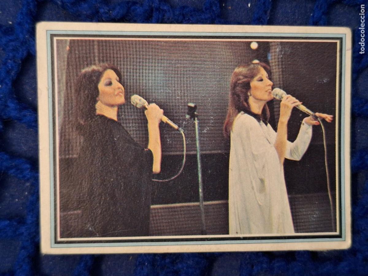 Colecionismo Cromos antigos: ALBUM TELESTARS 152 d&uacute;o baccara eurovisi&oacute;n 78