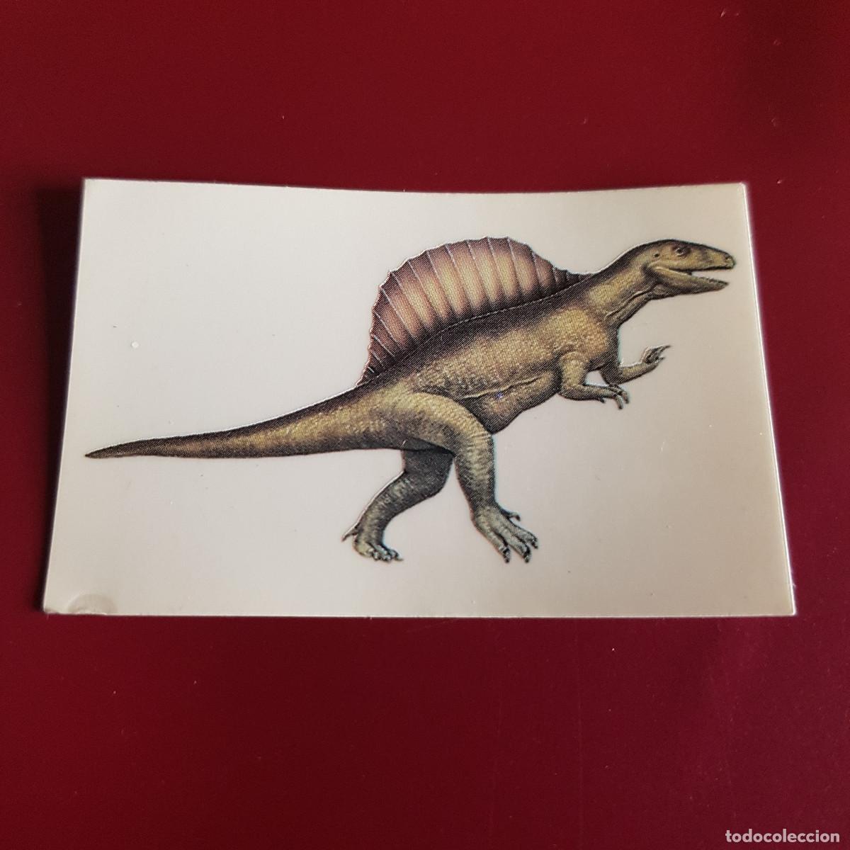 Coleccionismo cromos antiguos: EDICIONES SALVAT - DINOSAURIOS - SPINOSAURUS - NUNCA PEGADO - Foto 1