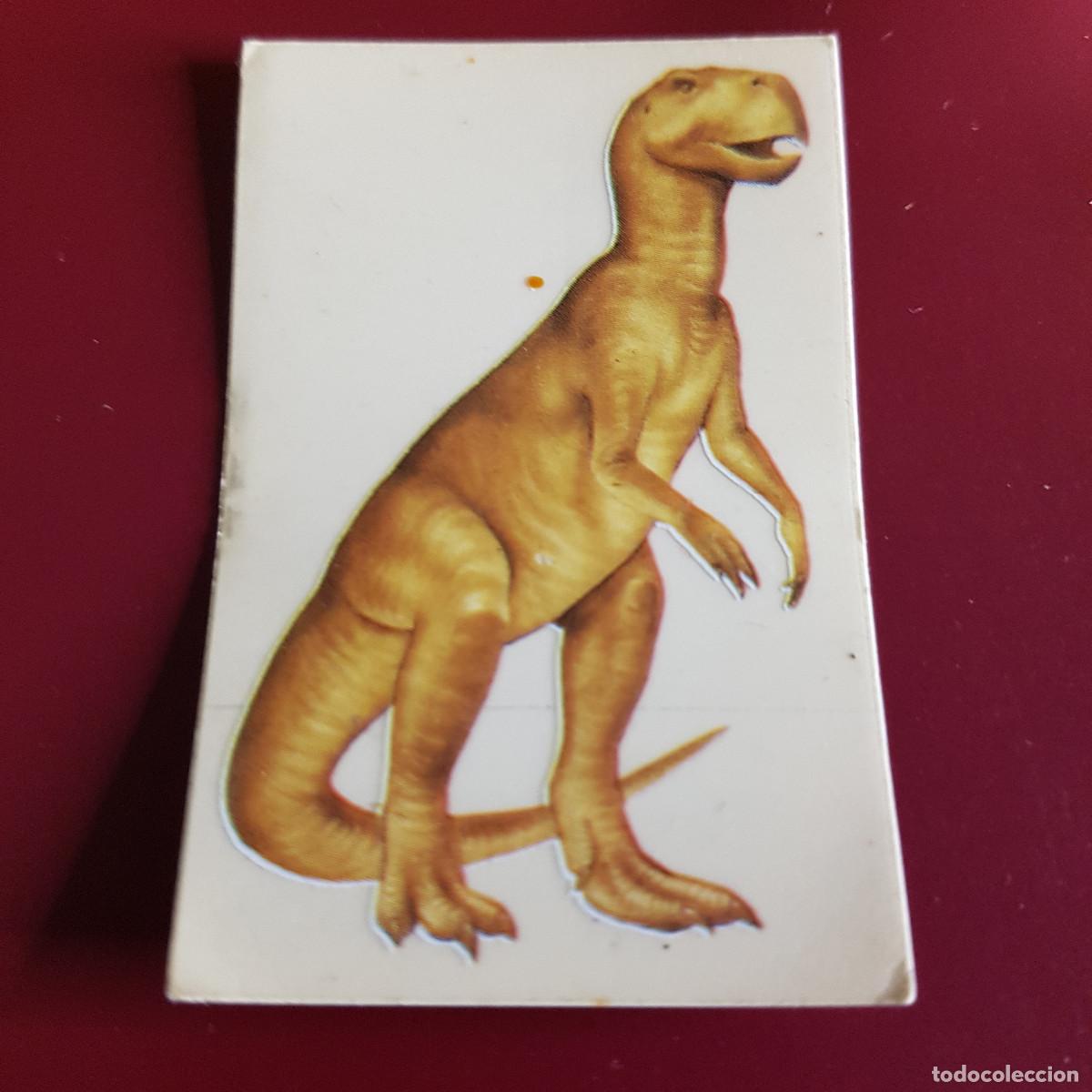 Coleccionismo cromos antiguos: EDICIONES SALVAT - DINOSAURIOS - PSITTACOSAURUS - NUNCA PEGADO - Foto 1