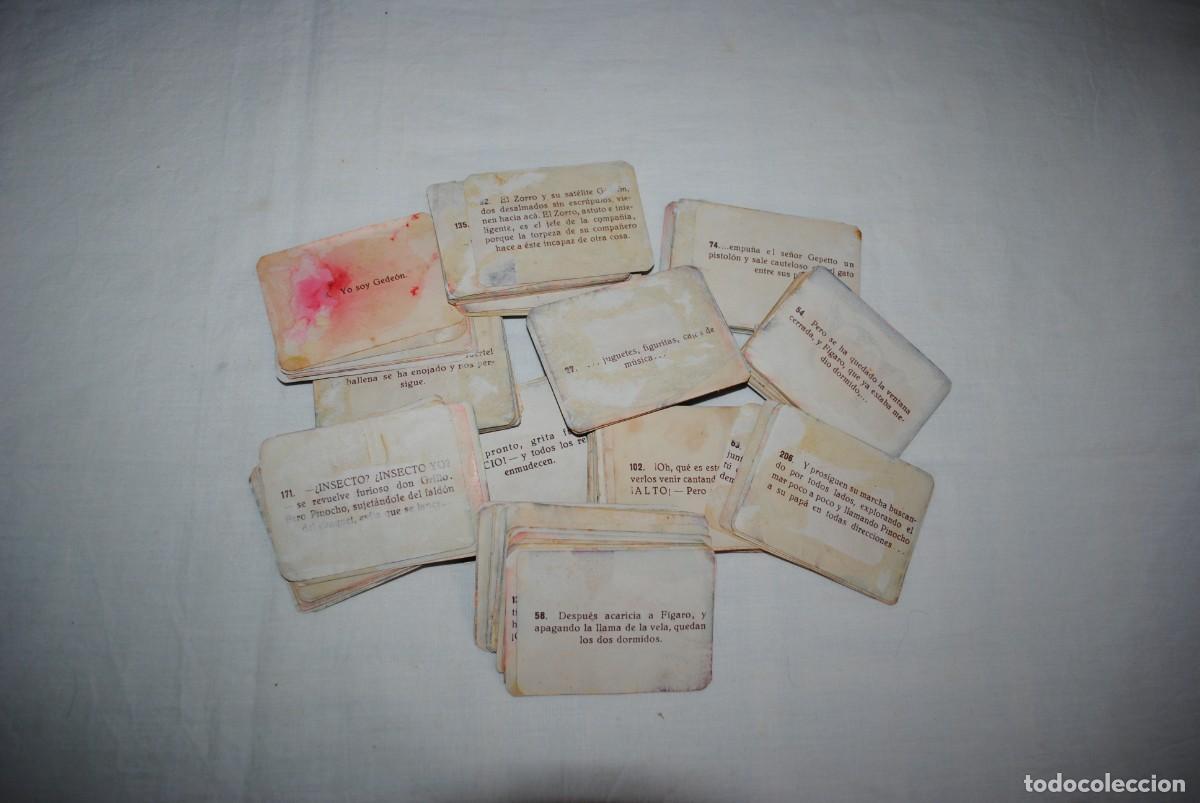 Coleccionismo cromos antiguos: PINOCHO , LOTE DE 218 CROMOS - Foto 4