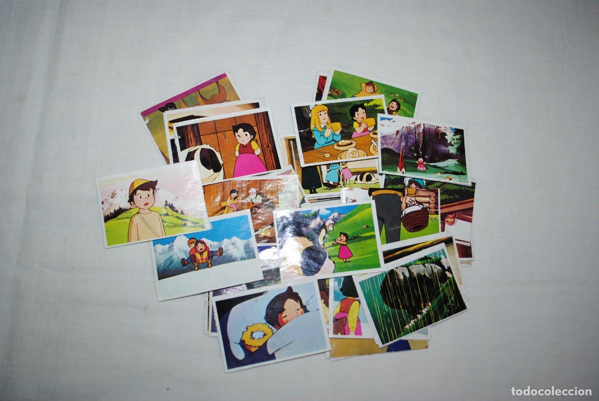 Coleccionismo cromos antiguos: HEIDI , LOTE DE 94 CROMOS . - Foto 2