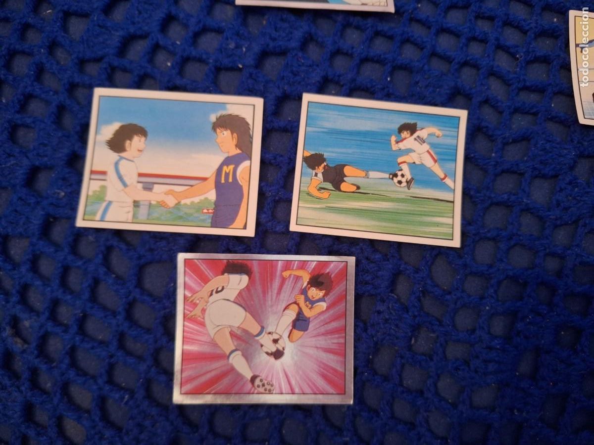 Coleccionismo Cromos antiguos: Lote PANINI OLIVER ET TOM BENJI CAMPEONES ADHESIVOS NUNCA PEGADO mark lenders 112 119 227