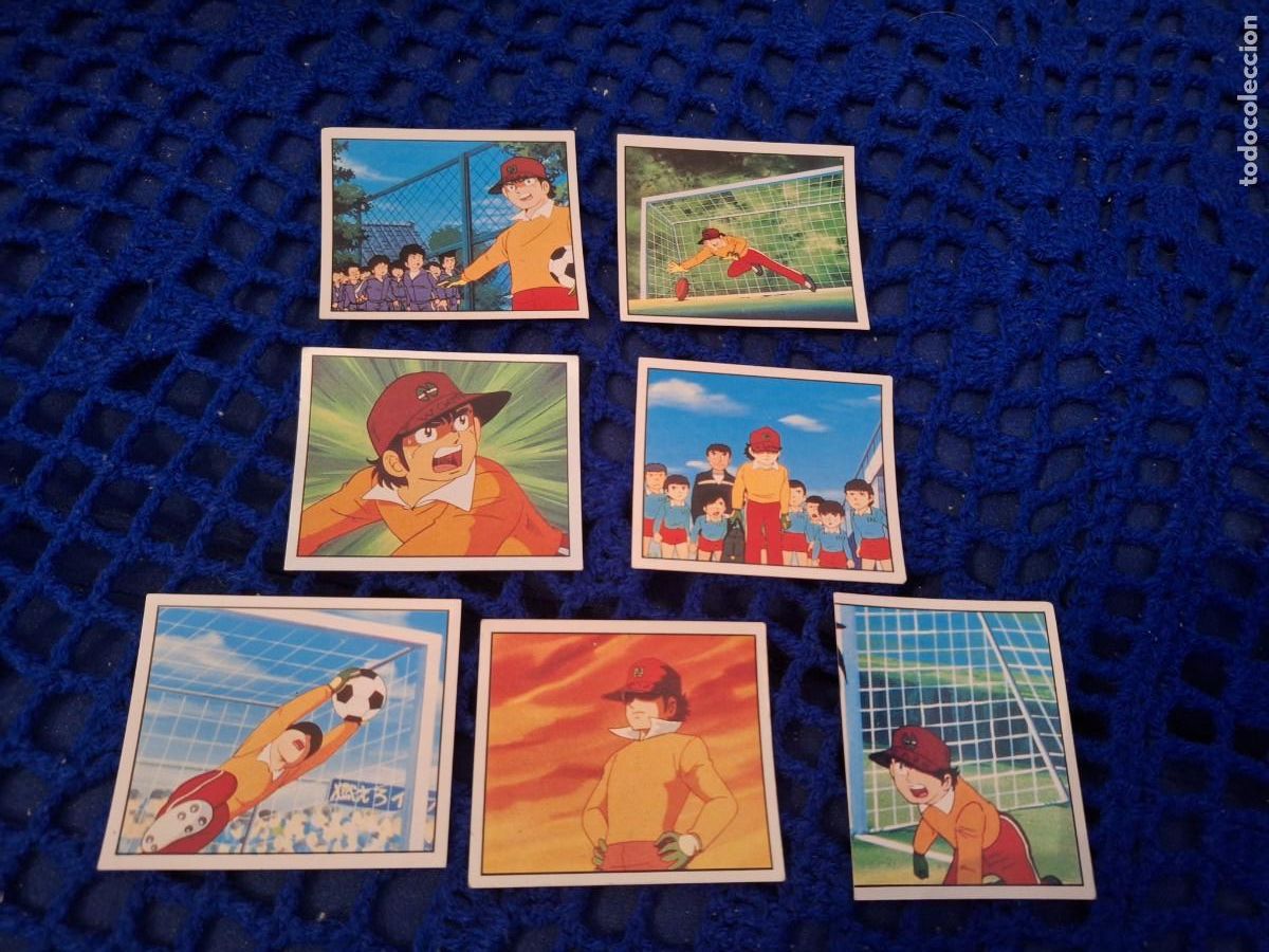 Coleccionismo Cromos antiguos: PANINI OLIVER ET TOM BENJI portero CAMPEONES CROMOS ADHESIVOS NUNCA PEGADO 27 28 38 46 66 69 88