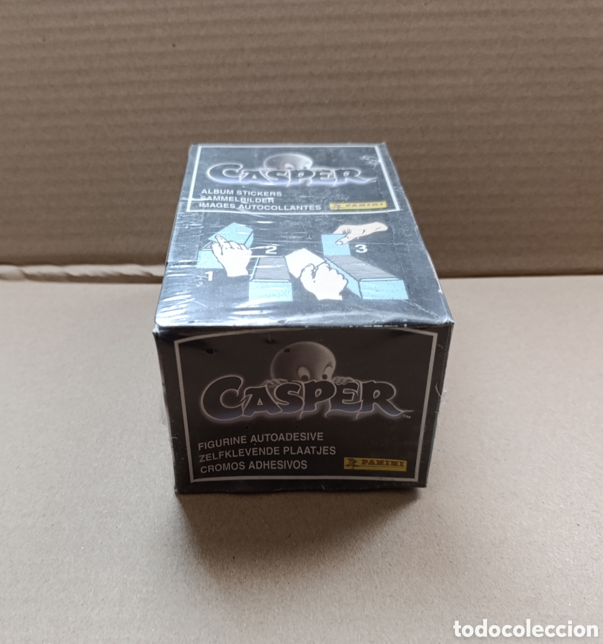 Coleccionismo cromos antiguos: Caja de cromos Panini Casper - Foto 3