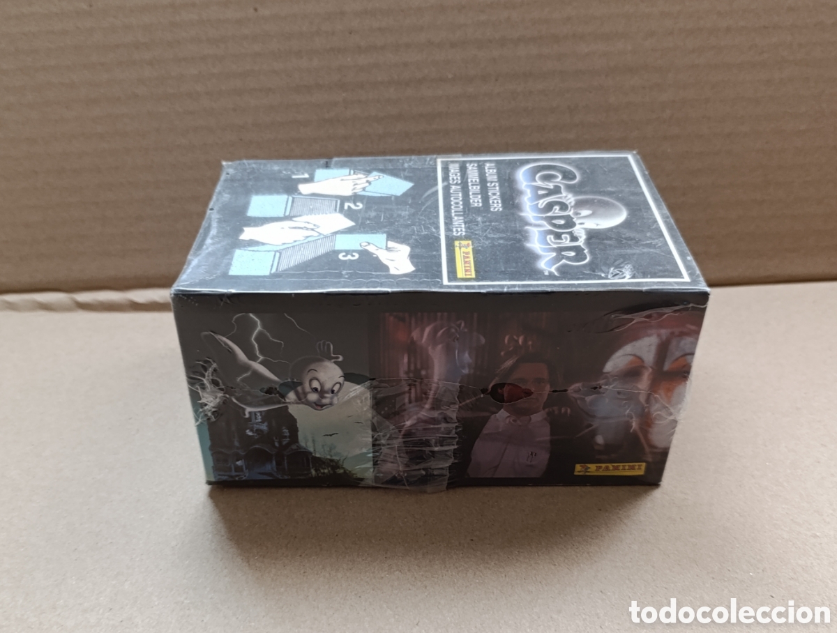 Coleccionismo cromos antiguos: Caja de cromos Panini Casper - Foto 4