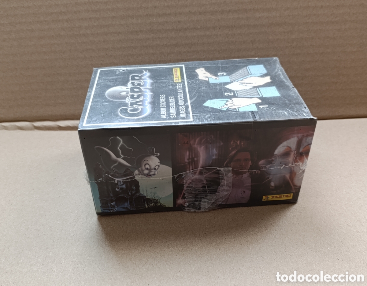 Coleccionismo cromos antiguos: Caja de cromos Panini Casper - Foto 5