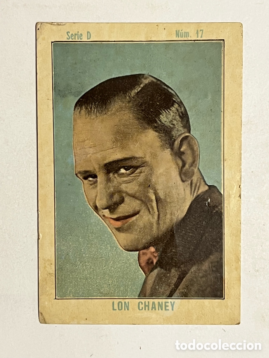 Coleccionismo cromos antiguos: CROMO LON CHANEY (SERIE D NUM. 17) CHOCOLATE E.JUNCOSA - Foto 1