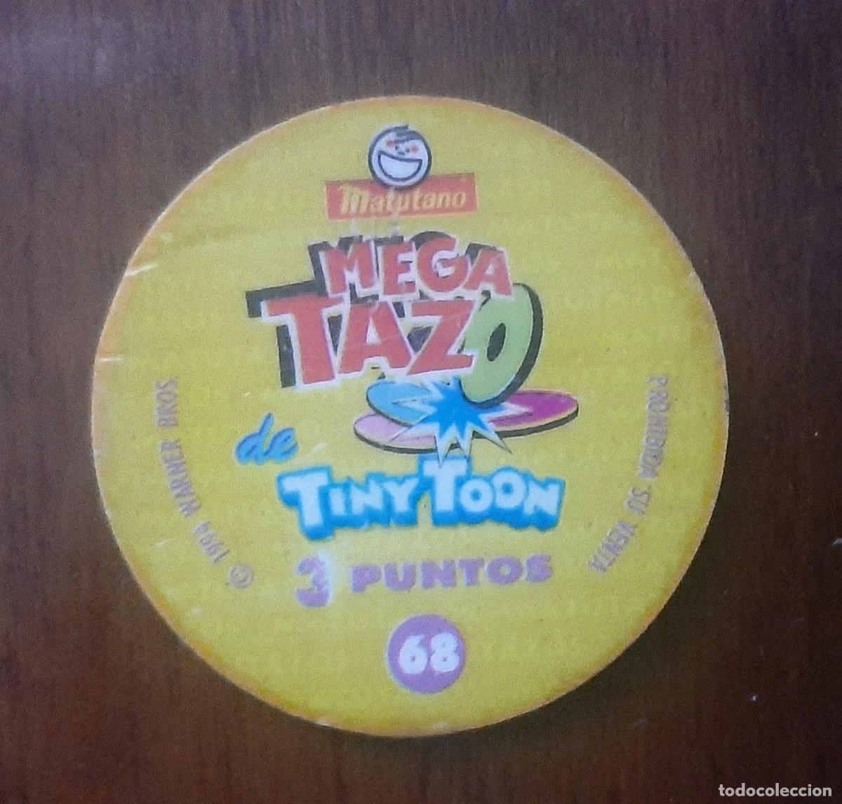 Coleccionismo cromos antiguos: TAZO - MEGA TAZO - TINY TOON - MATUTANO NUM 68 - Foto 2