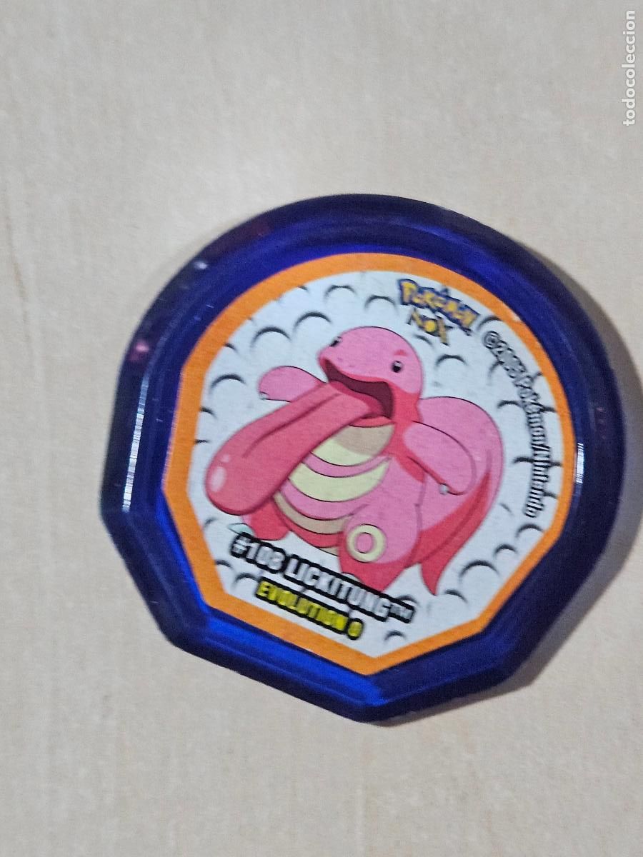 Coleccionismo cromos antiguos: TAZO 108 LICKITUNG - POK&Eacute;MON NOX - Foto 1