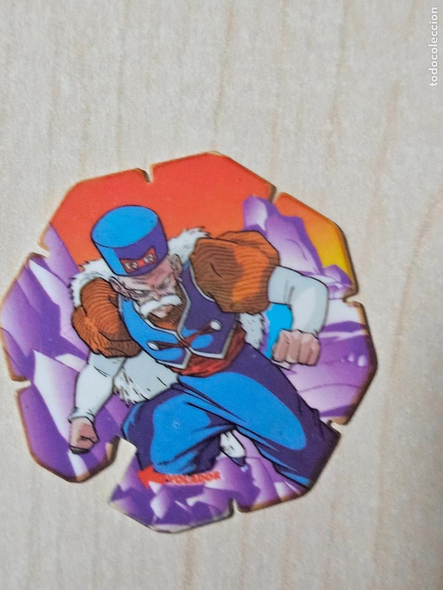 Coleccionismo Cromos antiguos: N&ordm; 35 - MEGA TAZO DRAGON BALL Z OCTOGONAL COLOR MARRON - MATUTANO